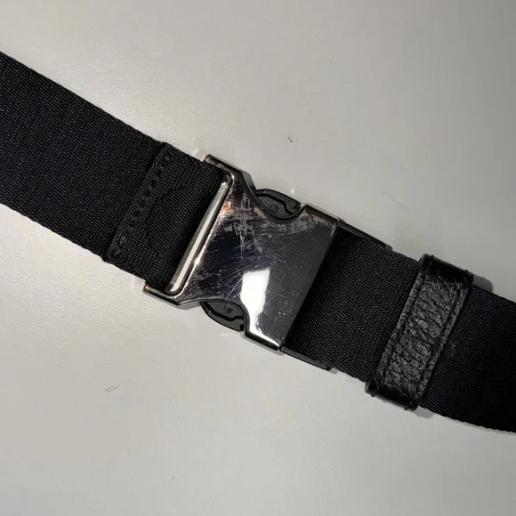 Marc Jacobs Mens Leather Waist Bag Black
